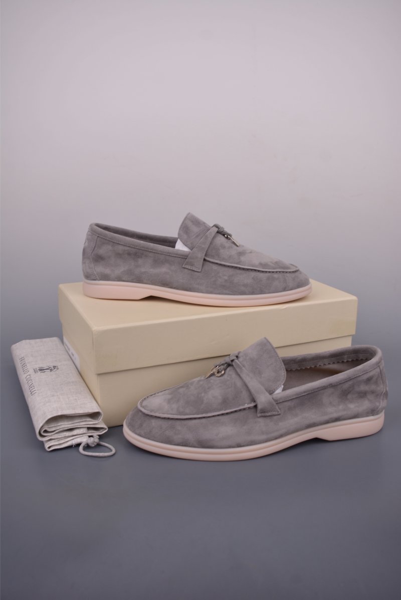 Brunello Cucinelli Cashmere Loafer 'Camel' view