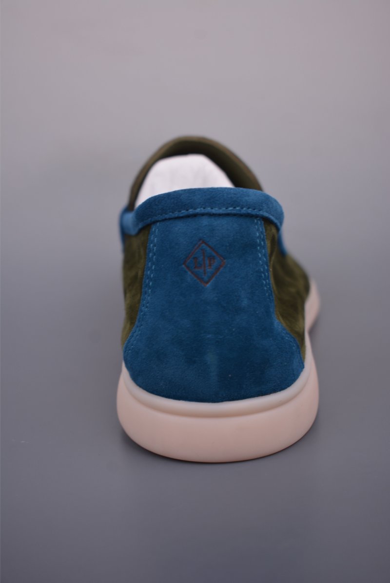 Mocassinq Summer Suede Loafer 'White / Beige' view