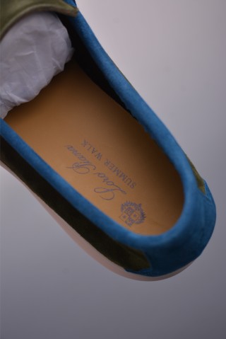 Mocassinq Summer Suede Loafer 'White / Beige' view 9