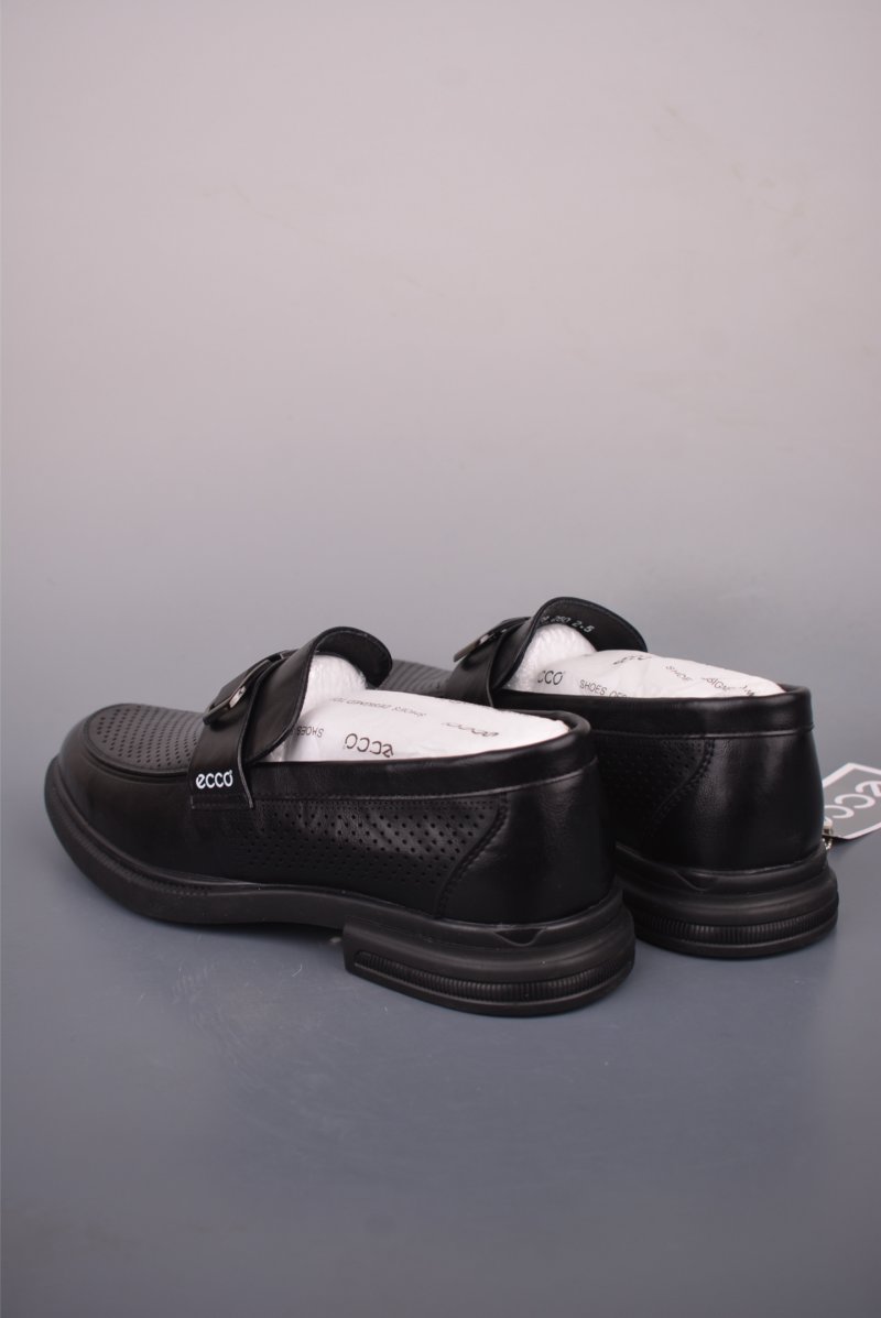 ECCO Slip-On Loafer 'Black / Brown' view