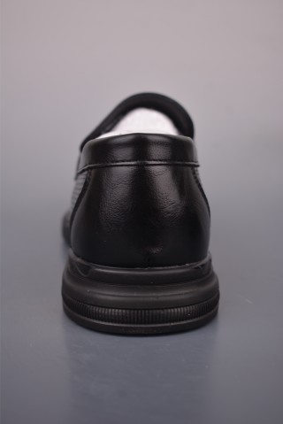 ECCO Slip-On Loafer 'Black / Brown' view 4