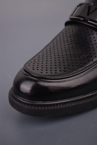 ECCO Slip-On Loafer 'Black / Brown' view 6