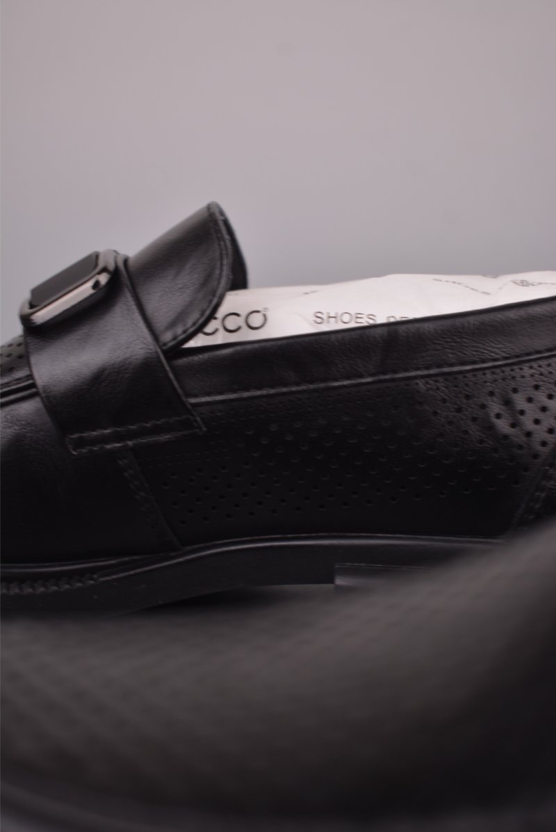 ECCO Slip-On Loafer 'Black / Brown' view
