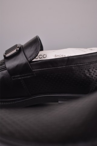 ECCO Slip-On Loafer 'Black / Brown' view 8