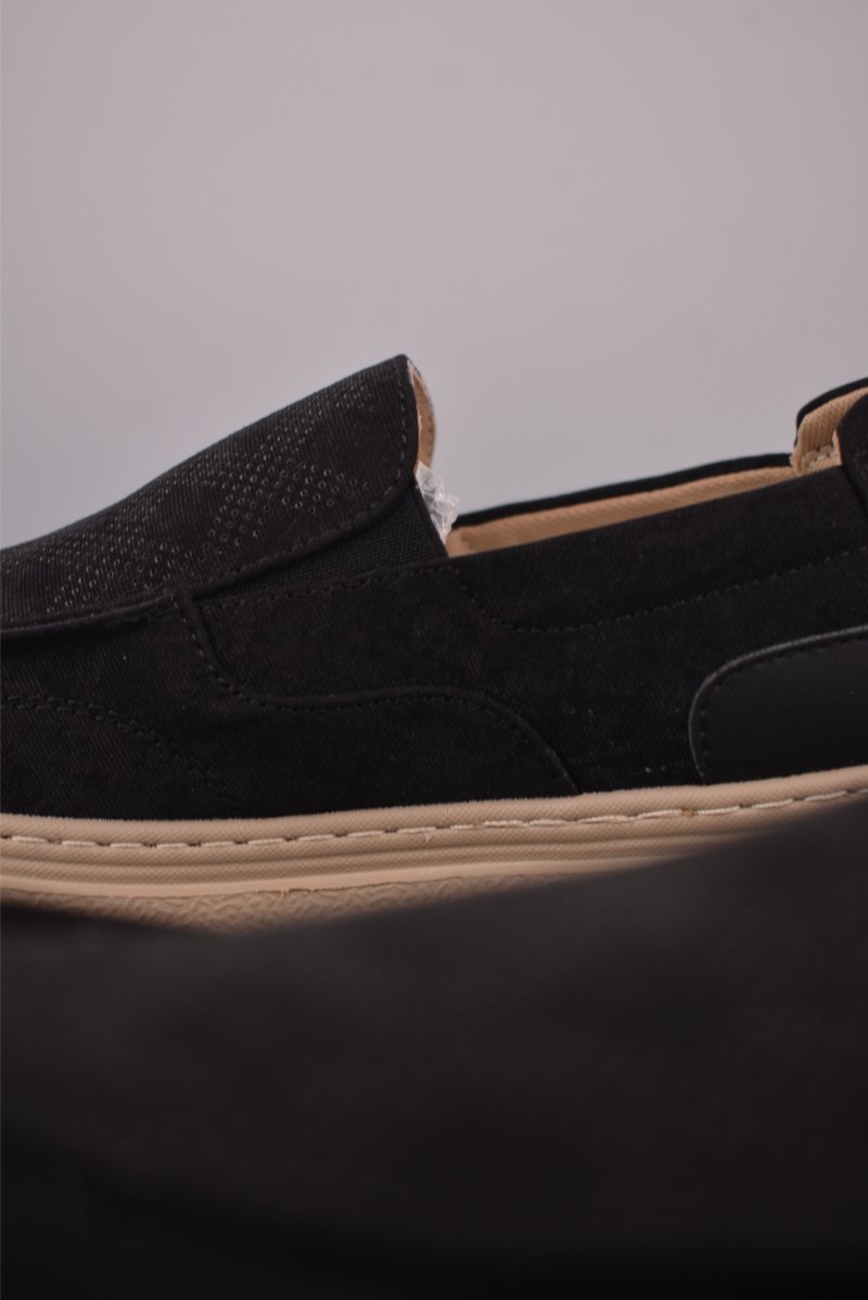 ECCO Driving Loafer 'Black / Brown' view