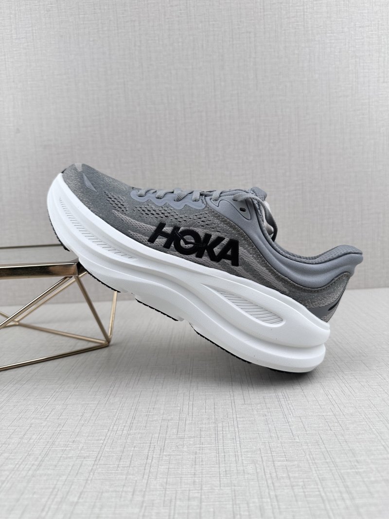 Hoka Bondi 9 Wide 'Grey'