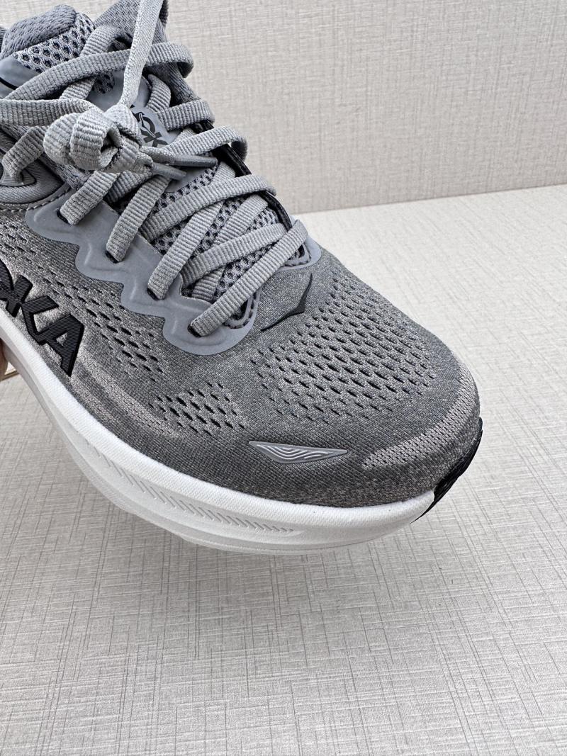 Hoka Bondi 9 Wide 'Grey' view