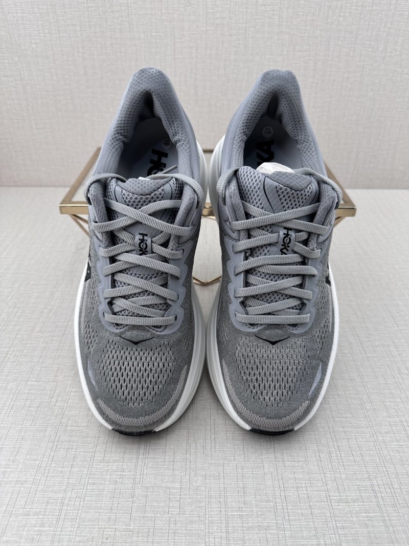 Hoka Bondi 9 Wide 'Grey' view