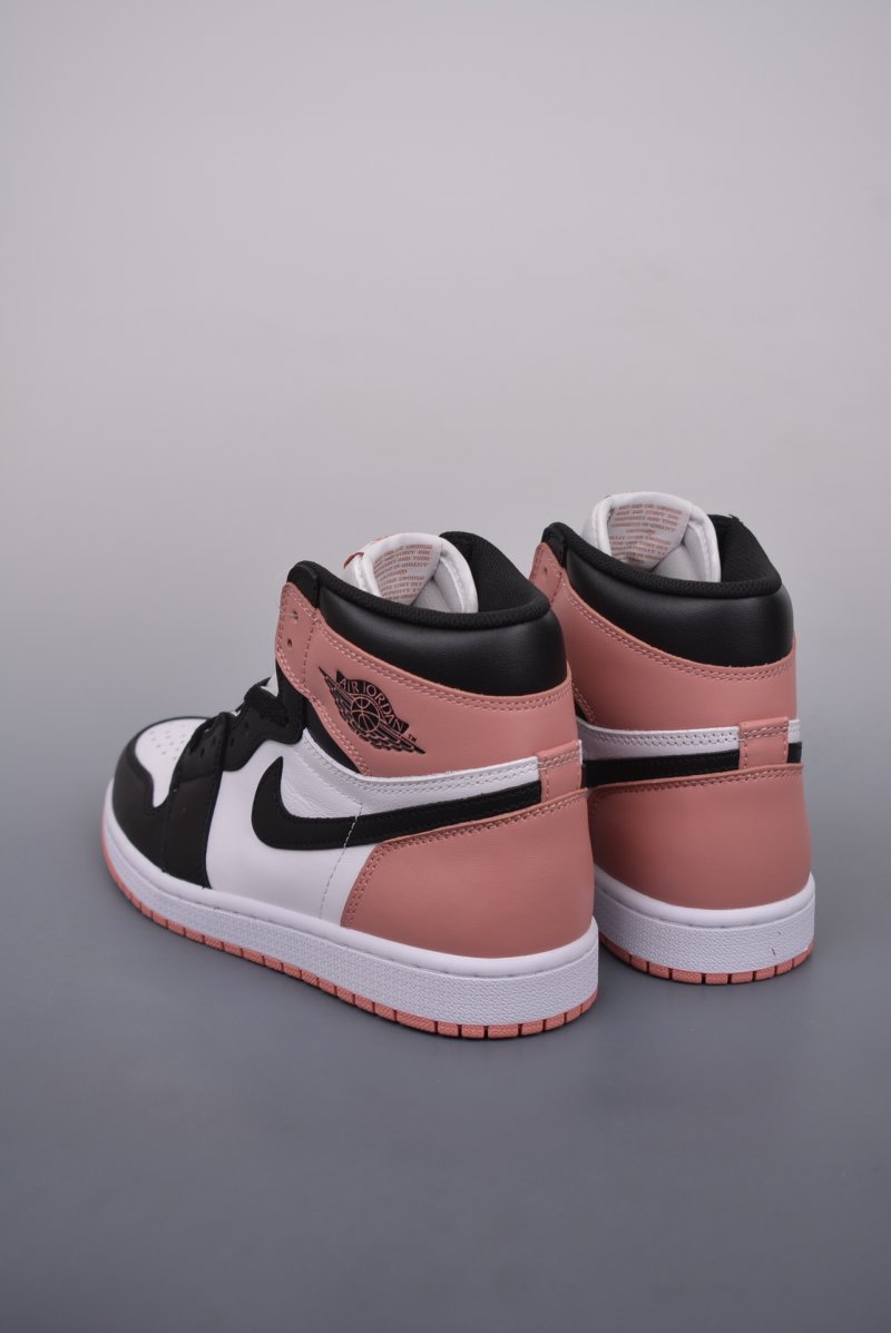 Air Jordan 1 High OG 'Black / Pink' view