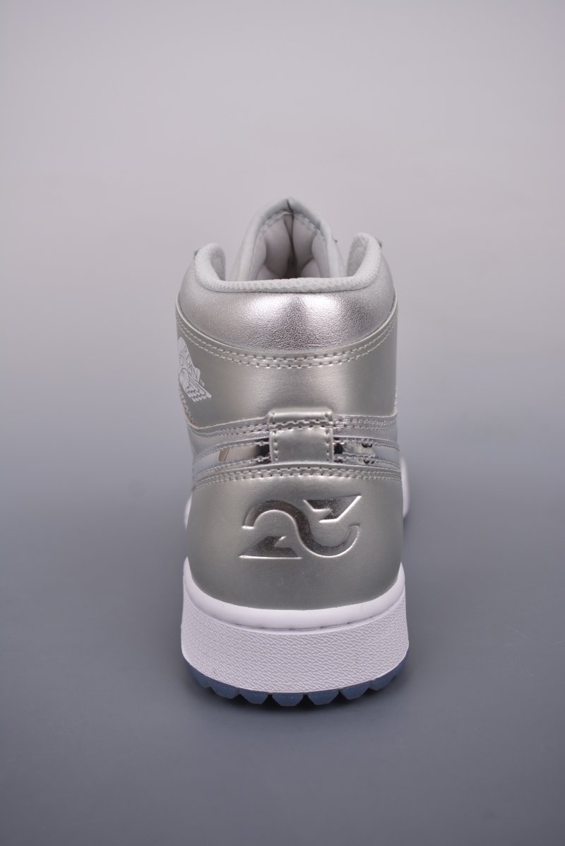 Air Jordan 1 High OG 'White / Silver' view