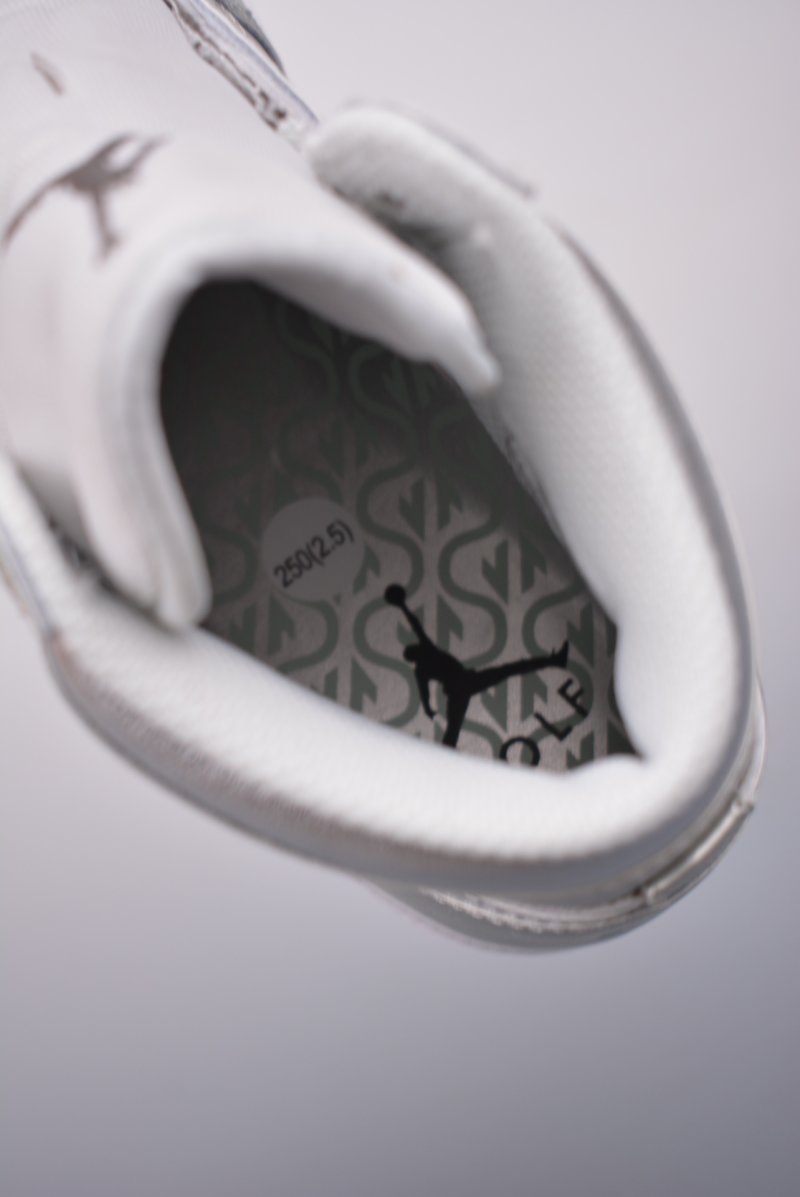 Air Jordan 1 High OG 'White / Silver' view