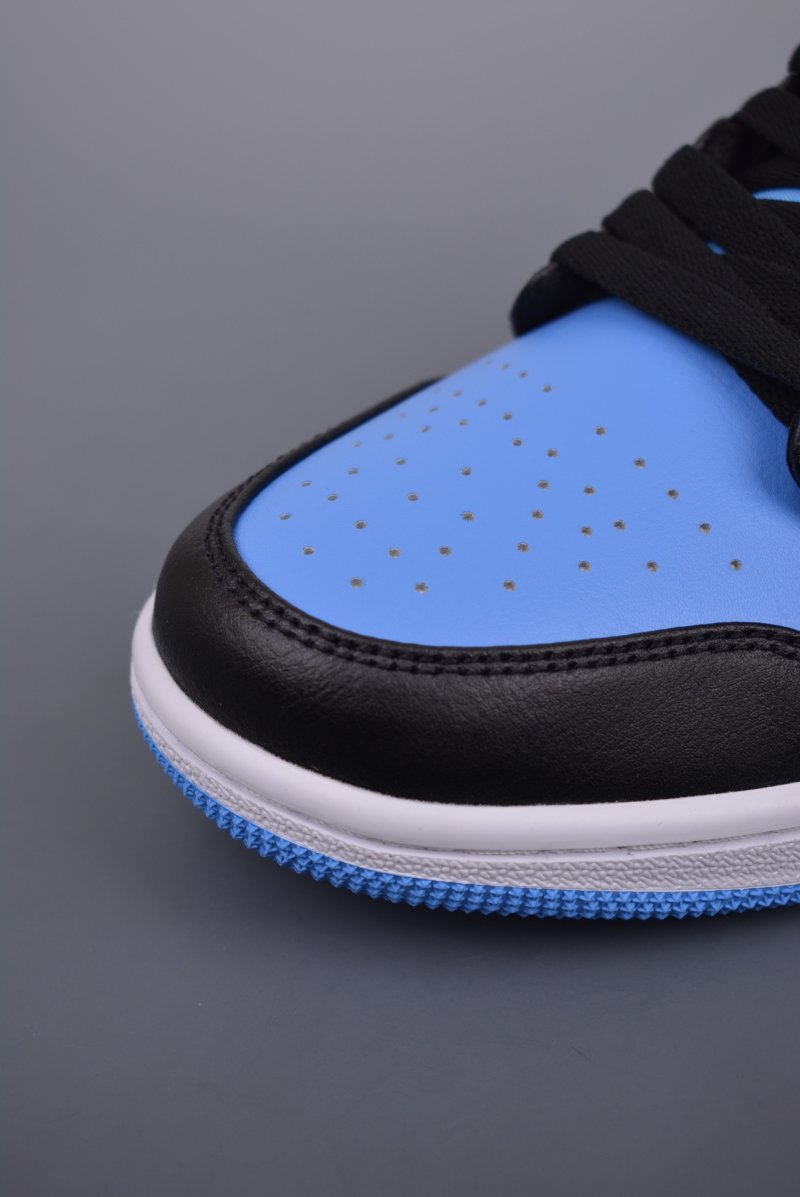 Air Jordan 1 Low 'Black / Blue' view