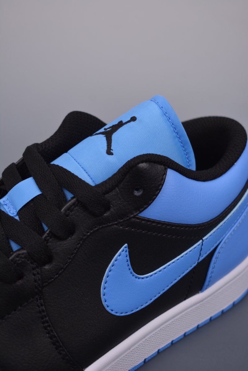 Air Jordan 1 Low 'Black / Blue' view