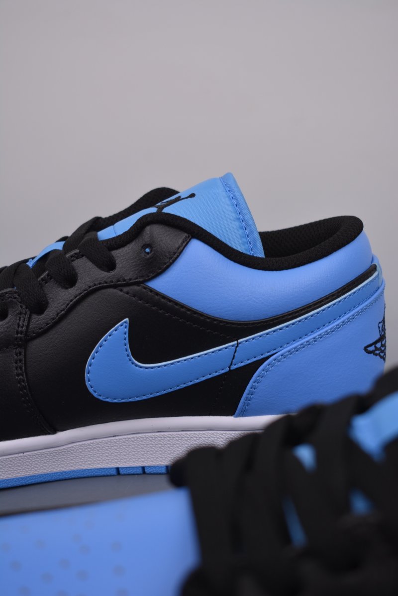 Air Jordan 1 Low 'Black / Blue' view