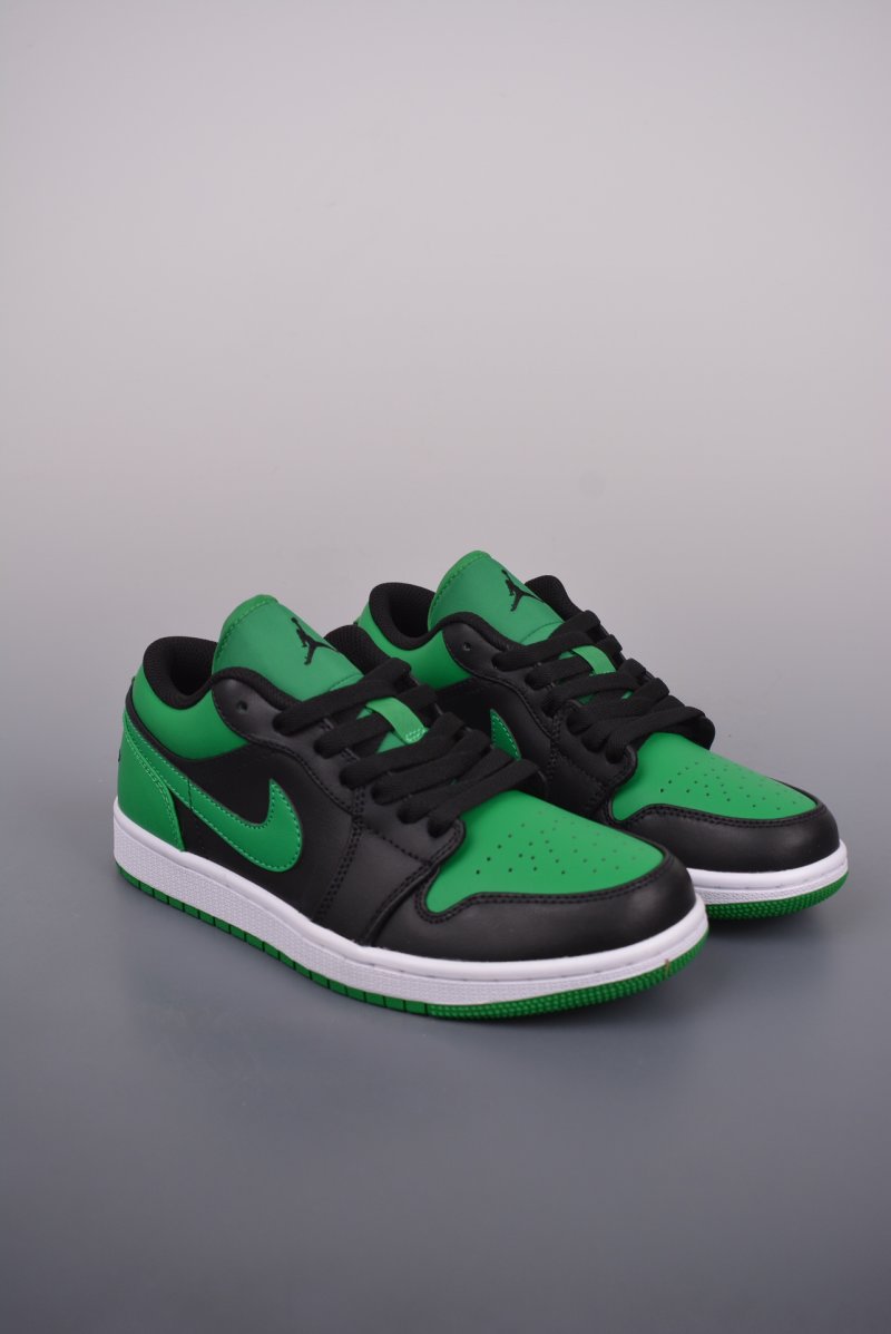 Air Jordan 1 Low 'Black / Green'