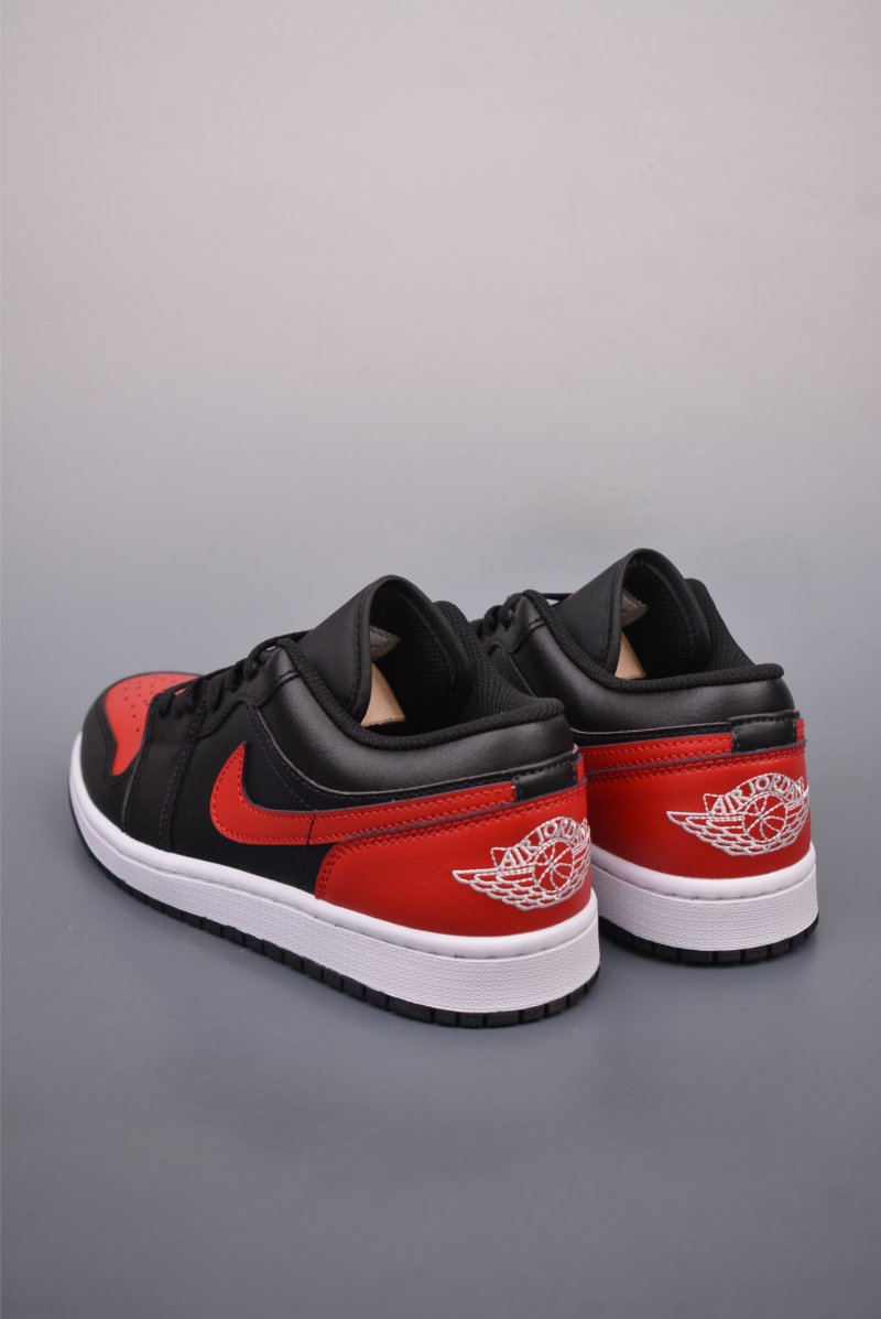 Air Jordan 1 Low 'Black / Red' view