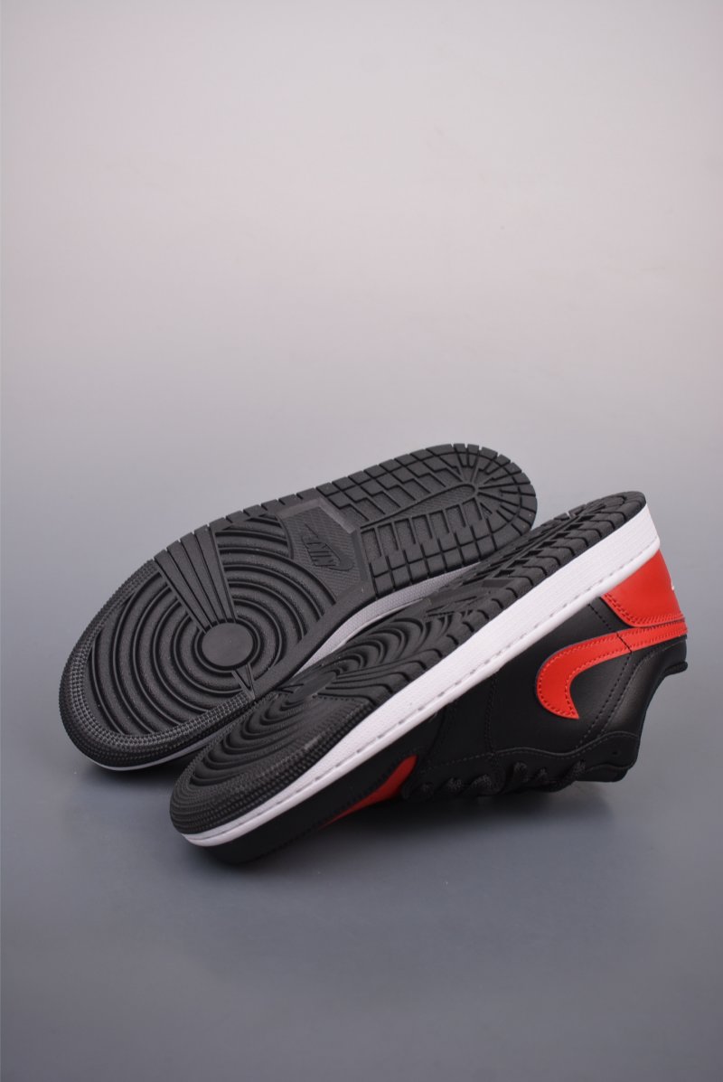 Air Jordan 1 Low 'Black / Red' view