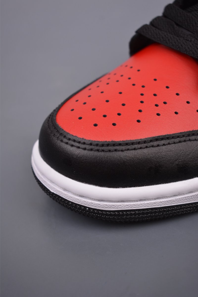 Air Jordan 1 Low 'Black / Red' view