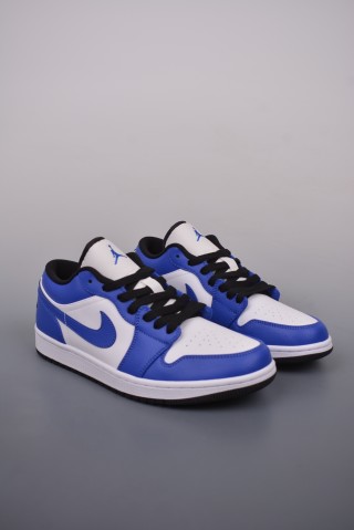 Air Jordan 1 Low 'White / Blue' view 1