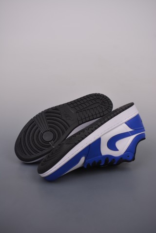 Air Jordan 1 Low 'White / Blue' view 3