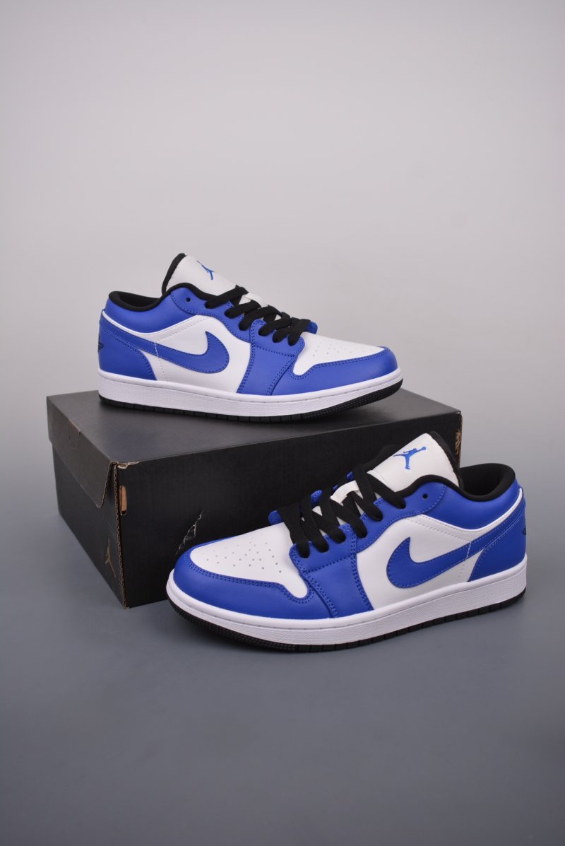 Air Jordan 1 Low 'White / Blue' view