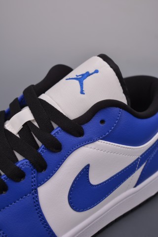 Air Jordan 1 Low 'White / Blue' view 7