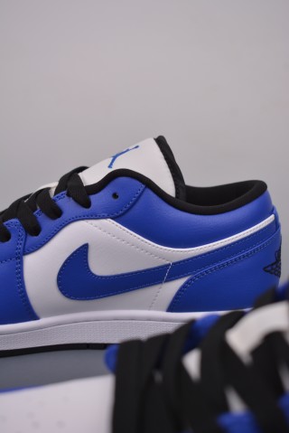 Air Jordan 1 Low 'White / Blue' view 8