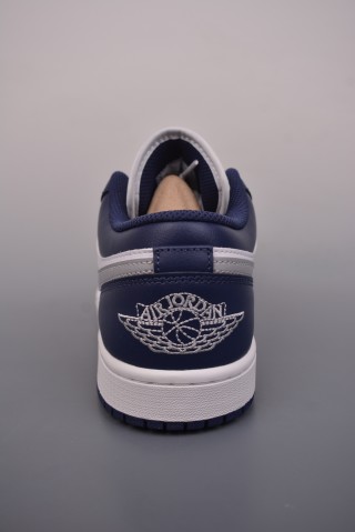 Air Jordan 1 Low 'Navy Blue' view 4