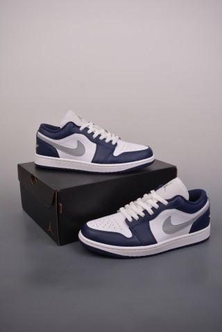 Air Jordan 1 Low 'Navy Blue' view 5