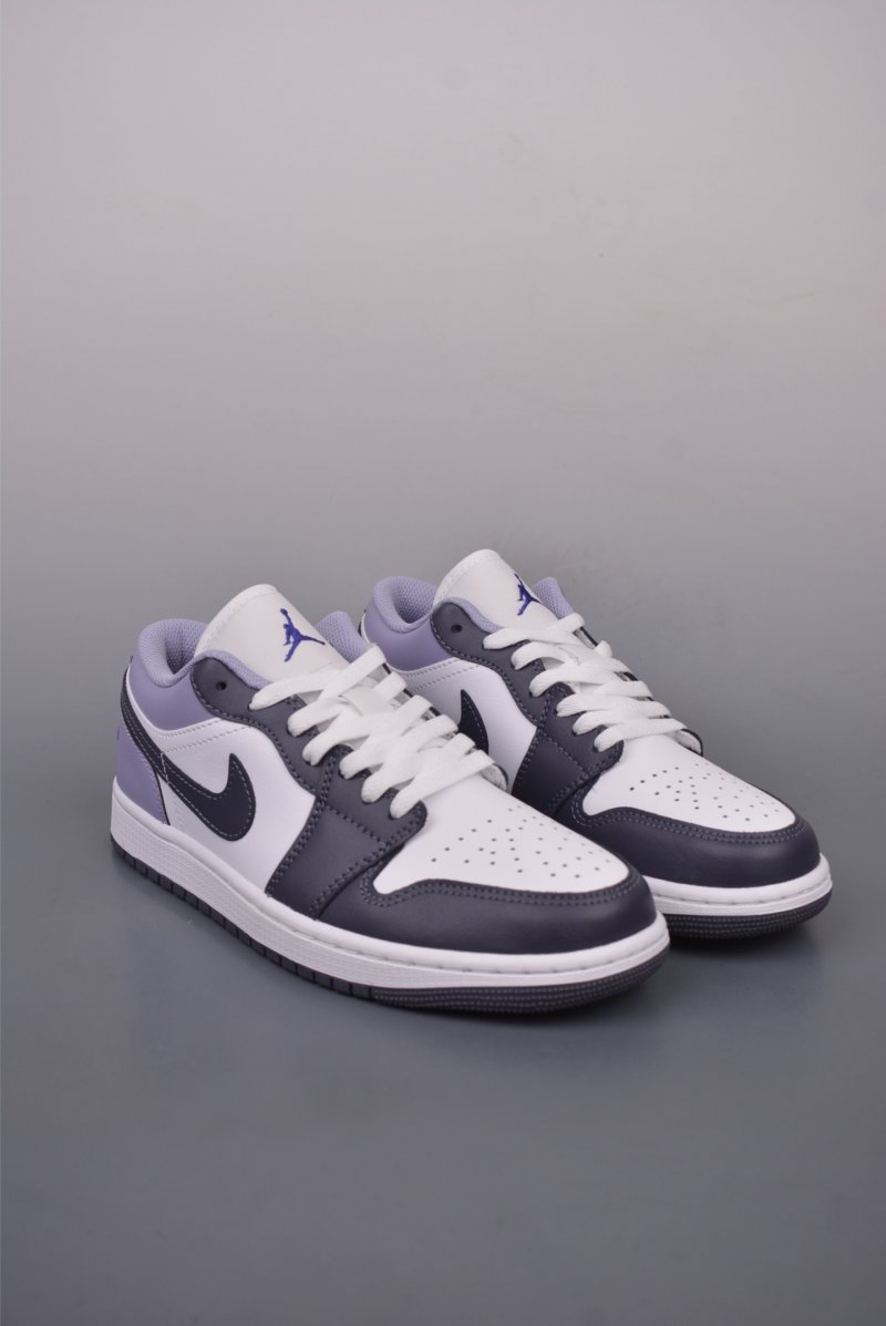 Air Jordan 1 Low 'White / Purple'