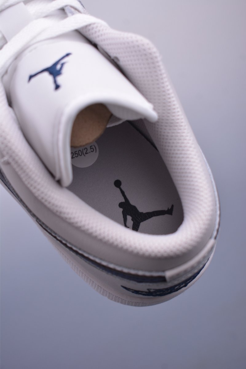 Air Jordan 1 Low 'Grey / Blue' view