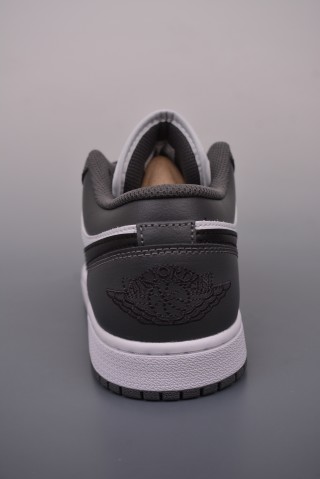 Air Jordan 1 Low 'Black / Grey' view 4