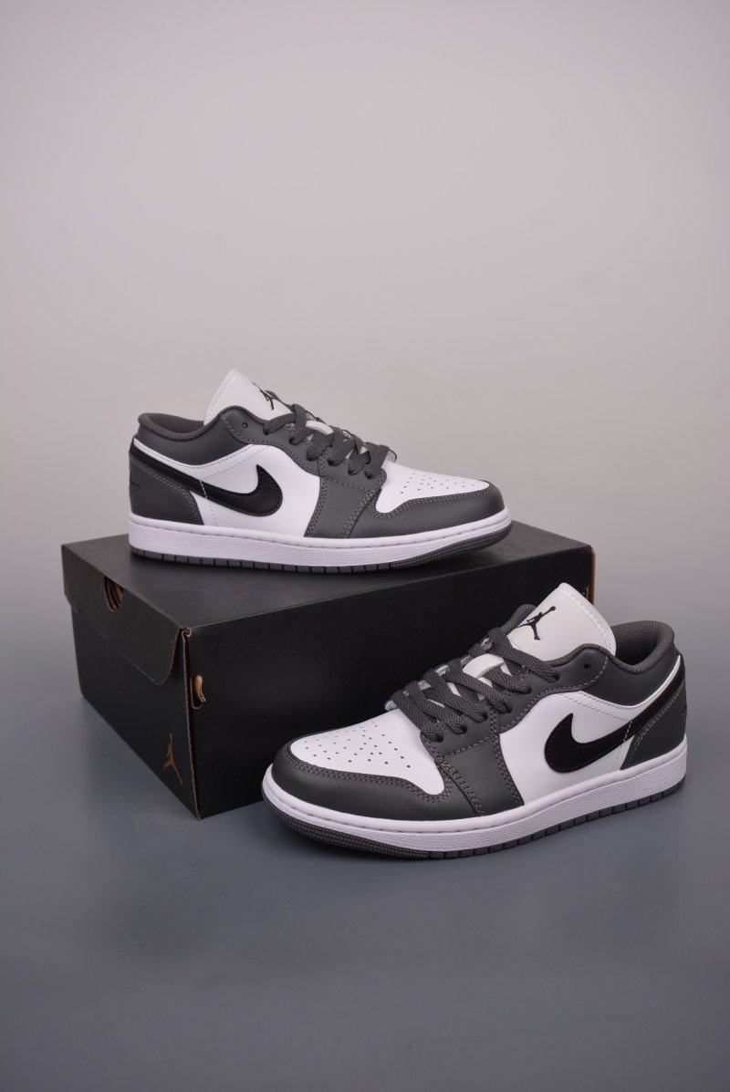 Air Jordan 1 Low 'Black / Grey' view