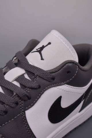 Air Jordan 1 Low 'Black / Grey' view 7