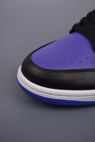 Air Jordan 1 Low 'White / Black / Purple' view 6