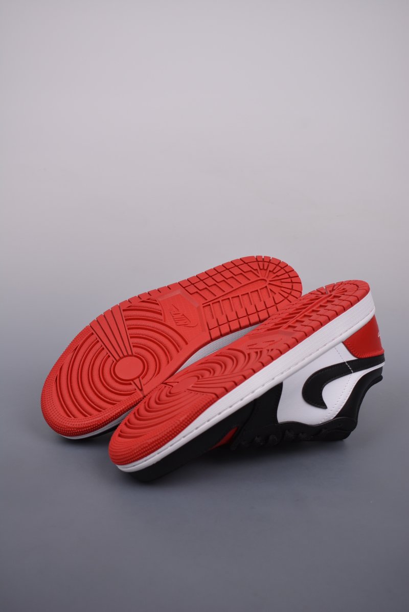Air Jordan 1 Low 'Black / Red' view