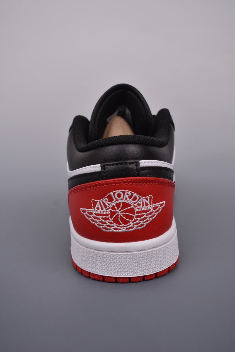 Air Jordan 1 Low 'Black / Red' view