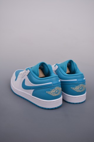 Air Jordan 1 Low 'White / Blue' view 2