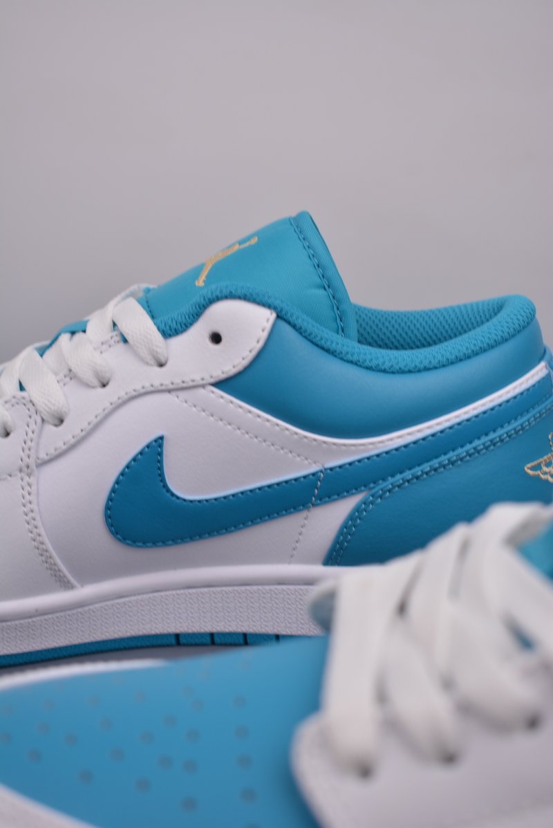 Air Jordan 1 Low 'White / Blue' view