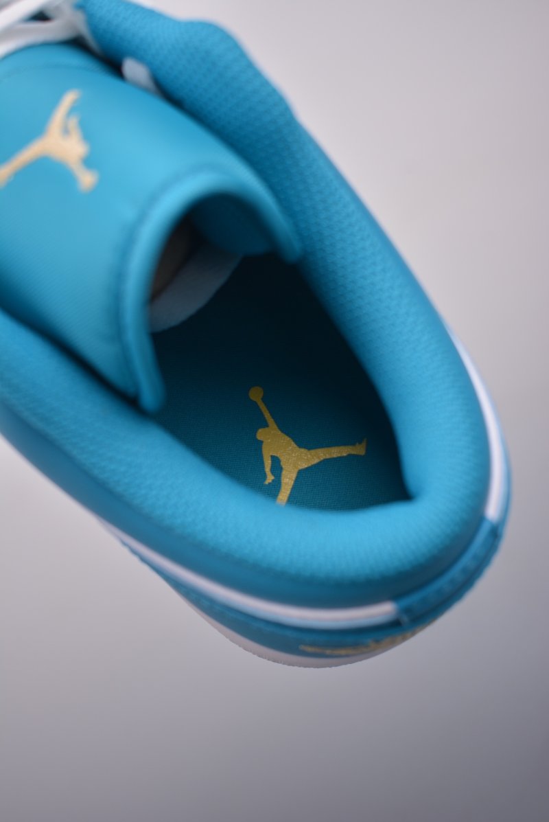 Air Jordan 1 Low 'White / Blue' view