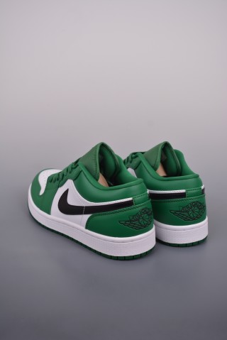 Air Jordan 1 Low 'White / Green' view 2