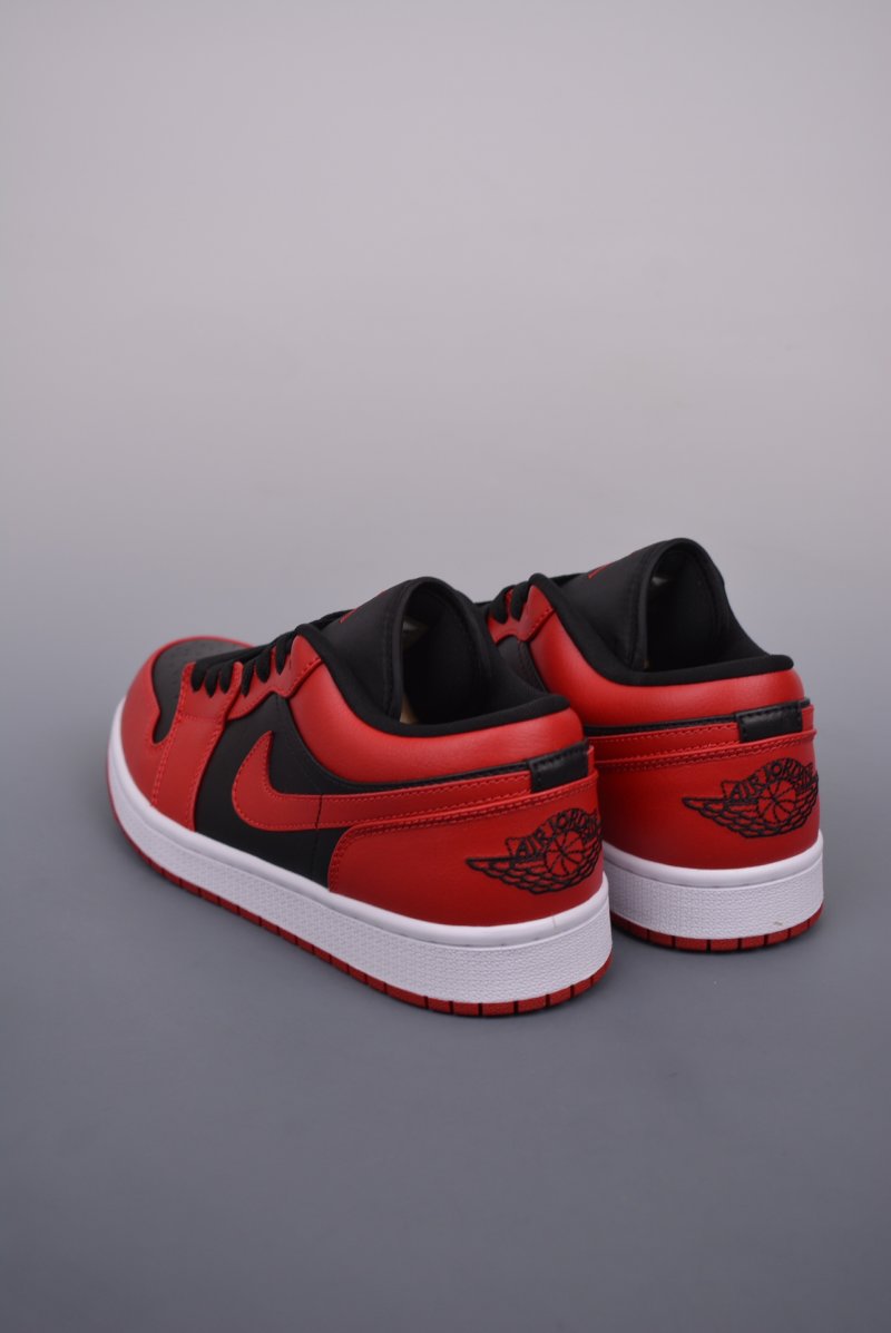 Air Jordan 1 Low 'Black / Red' view