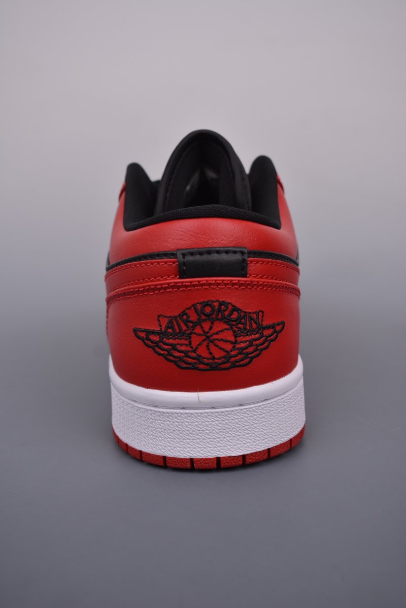 Air Jordan 1 Low 'Black / Red' view