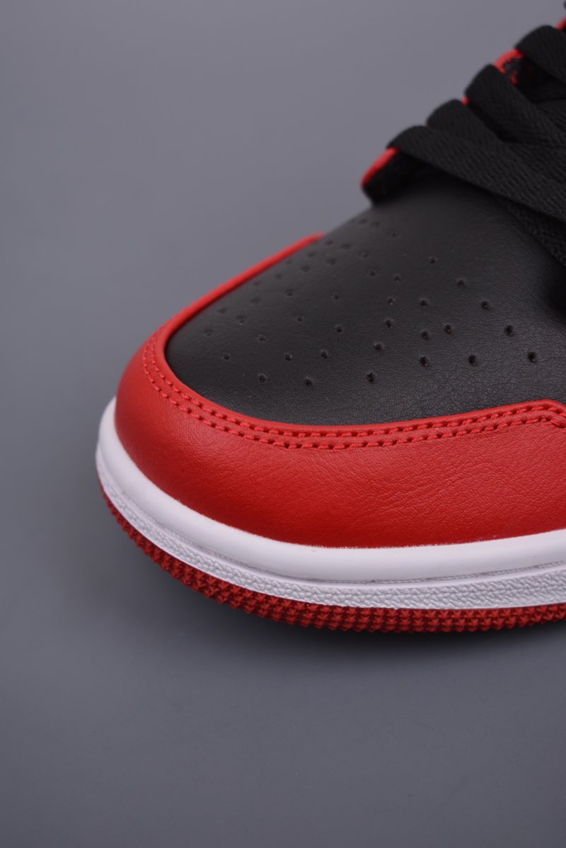 Air Jordan 1 Low 'Black / Red' view
