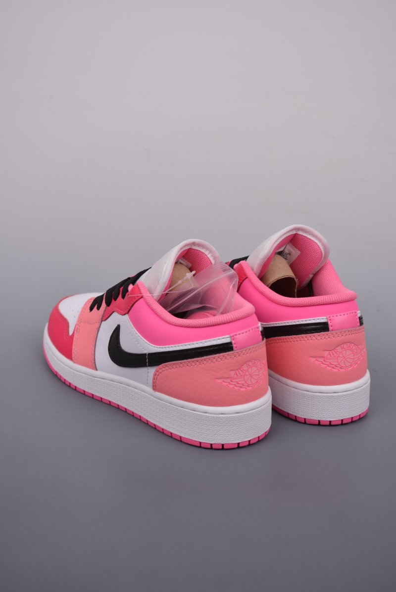 Air Jordan 1 Low 'Red / Pink' view