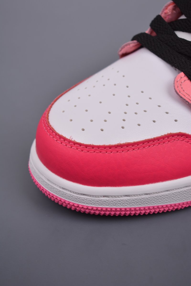 Air Jordan 1 Low 'Red / Pink' view