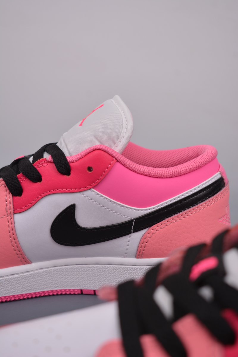 Air Jordan 1 Low 'Red / Pink' view