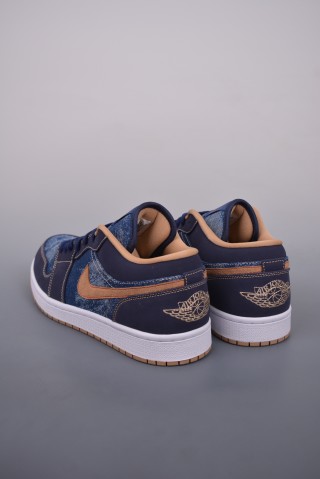 Air Jordan 1 Low 'Denim Blue' view 2