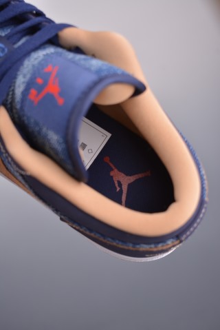 Air Jordan 1 Low 'Denim Blue' view 9