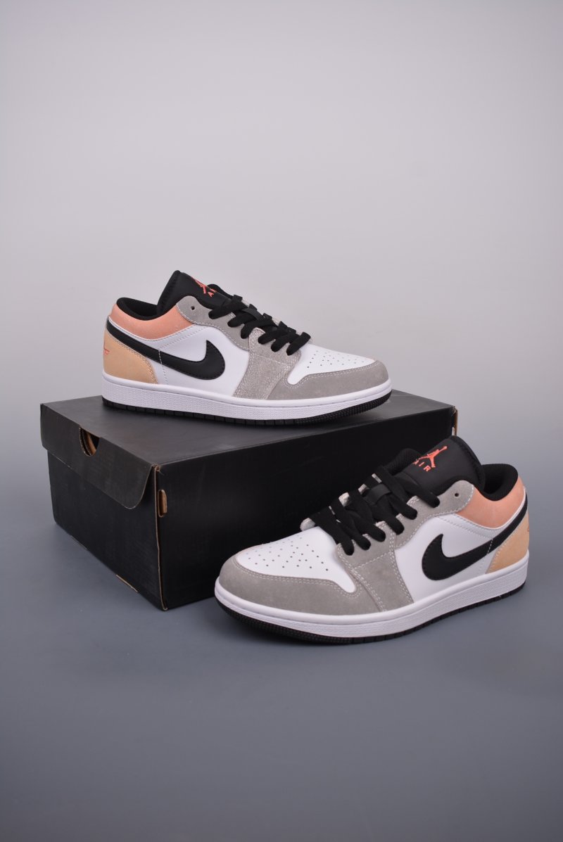 Air Jordan 1 Low 'Black / White / Grey' view
